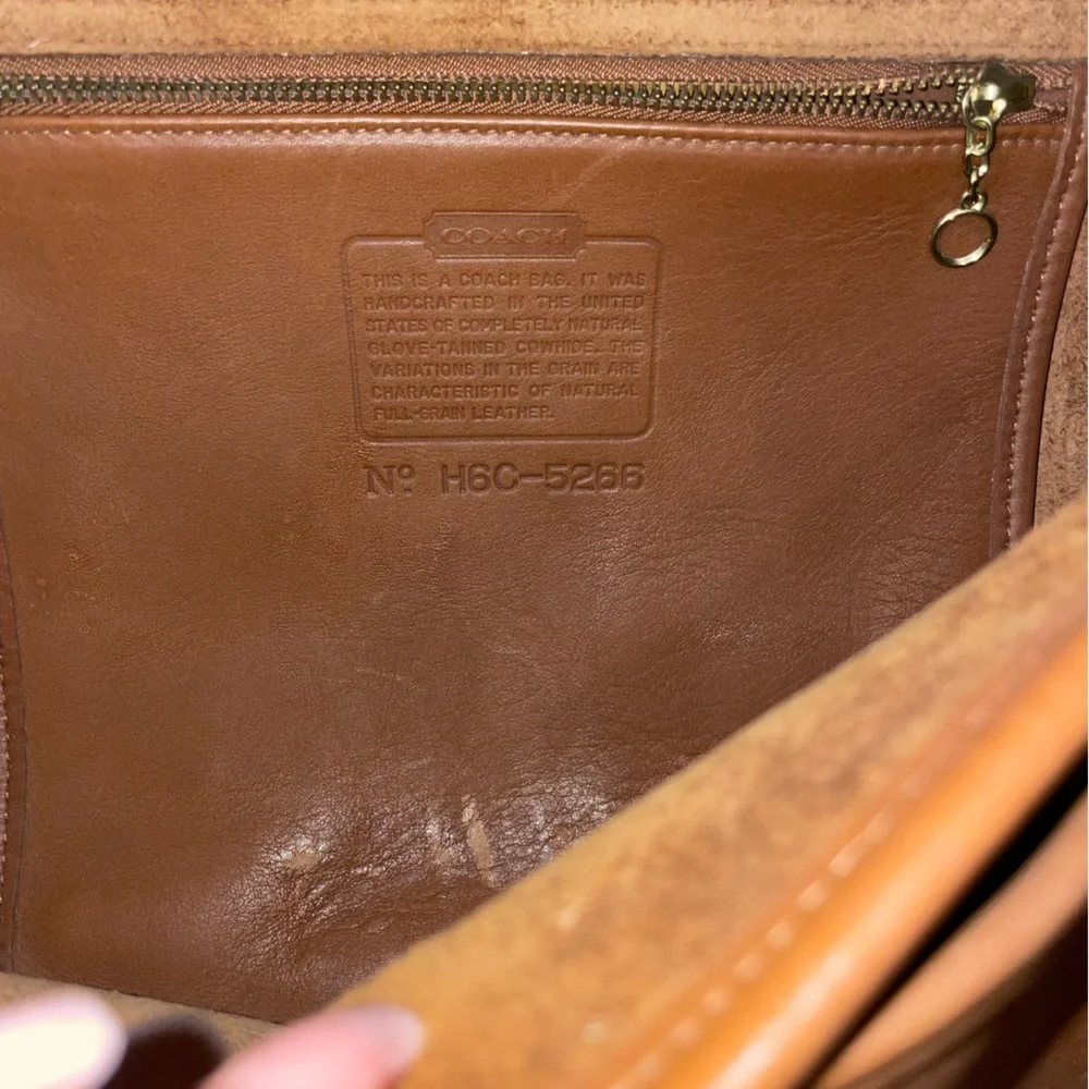 Coach Beekman Cowhide Leather Briefcase